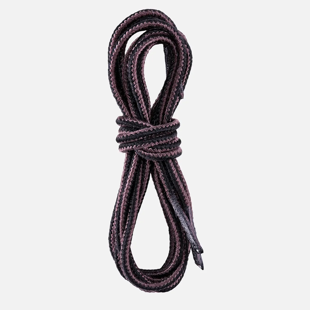 32-Zoll-Taslan-Schnürsenkel, Unisex, in Schwarz/Braun (Taslan)