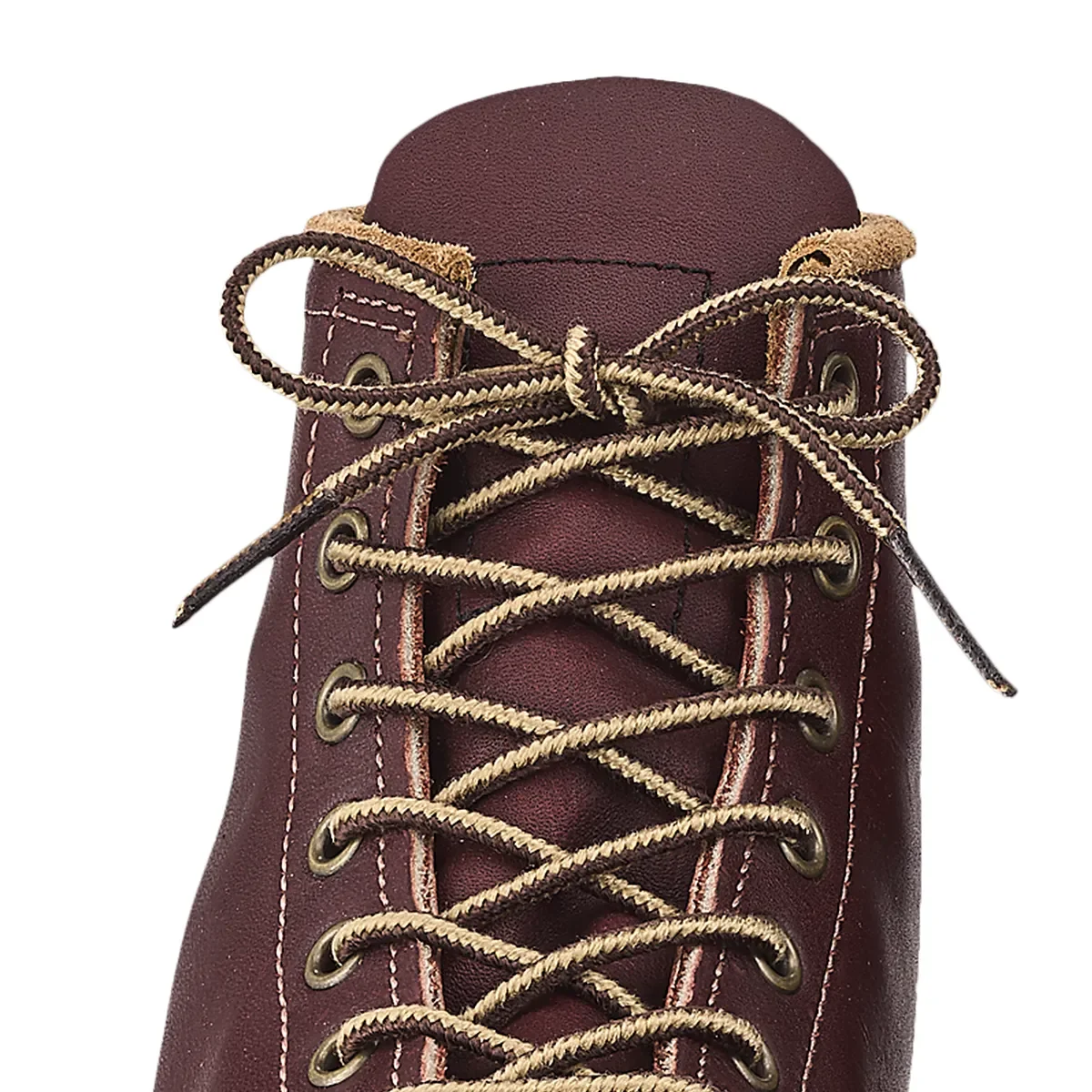 36-Zoll-Taslan-Schnürsenkel, Unisex, in Beige/Braun (Taslan)