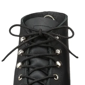 48-Zoll-Taslan-Schnürsenkel für Stiefel in Schwarz (Taslan)