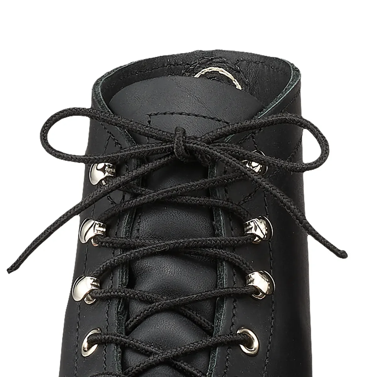 48-Zoll-Taslan-Schnürsenkel für Stiefel in Schwarz (Taslan)