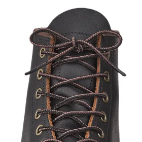 48-Zoll-Taslan-Schnürsenkel, Unisex, in Schwarz/Braun (Taslan)
