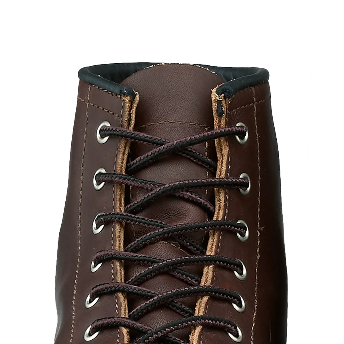 48-Zoll-Taslan-Schnürsenkel, Unisex, in Schwarz/Braun (Taslan)