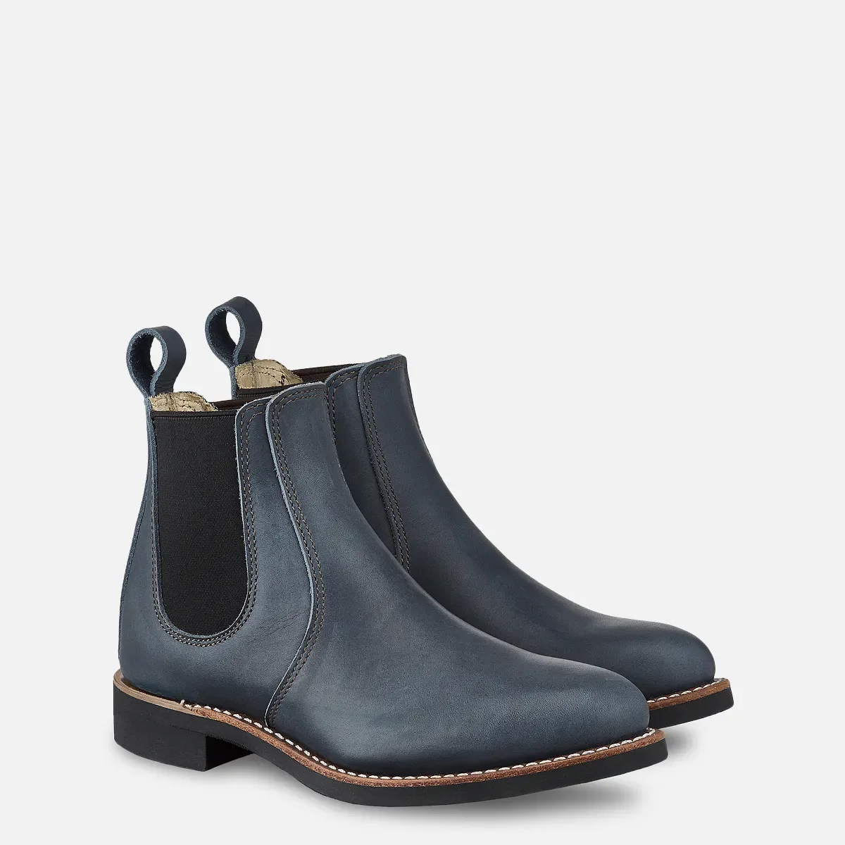 6-Zoll-Chelsea-Kurzstiefel für Damen aus Indigo-Legacy-Leder