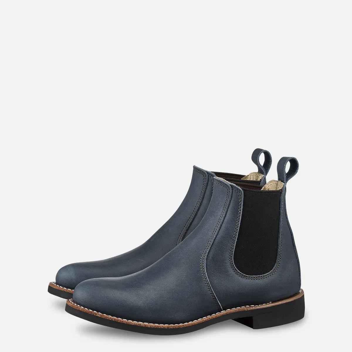 6-Zoll-Chelsea-Kurzstiefel für Damen aus Indigo-Legacy-Leder