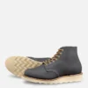 6-Zoll-Kurzstiefel für Damen mit runder Zehenkappe aus Stone-Bluff-Leder