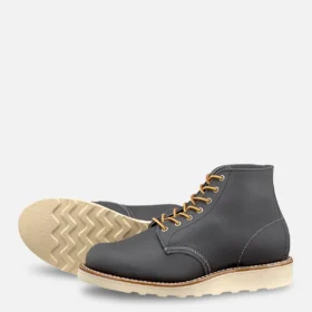 6-Zoll-Kurzstiefel für Damen mit runder Zehenkappe aus Stone-Bluff-Leder