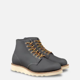 6-Zoll-Kurzstiefel für Damen mit runder Zehenkappe aus Stone-Bluff-Leder