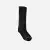 Alltags-Socken für die Arbeit aus Baumwollmischung, mittlere Stärke, wadenhoch, Unisex, in Schwarz