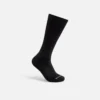 Alltags-Socken für die Arbeit aus Baumwollmischung, mittlere Stärke, wadenhoch, Unisex, in Schwarz