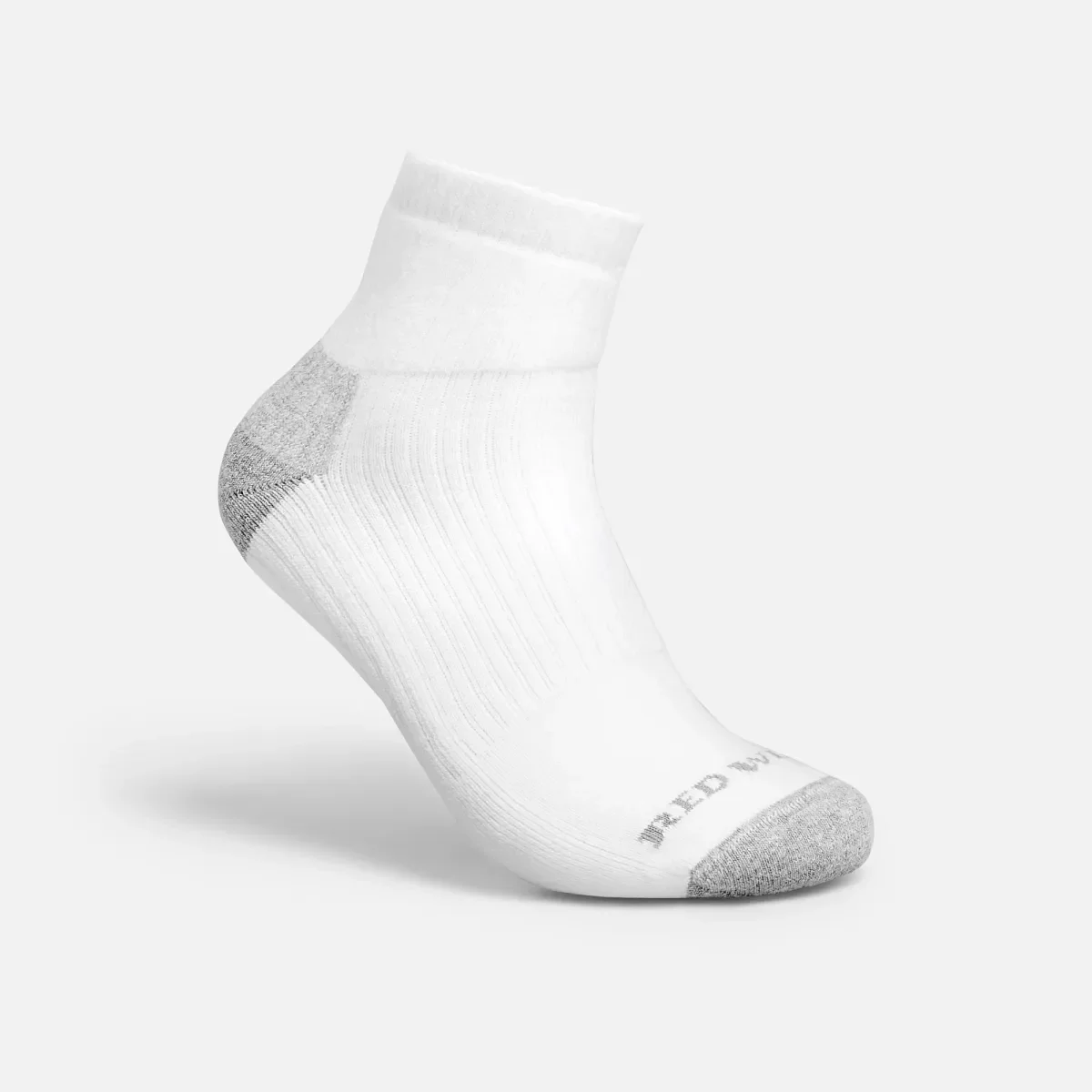 Alltags-Socken für die Arbeit, mittlere Stärke, Unisex-Socken aus Baumwollmischung in Weiß