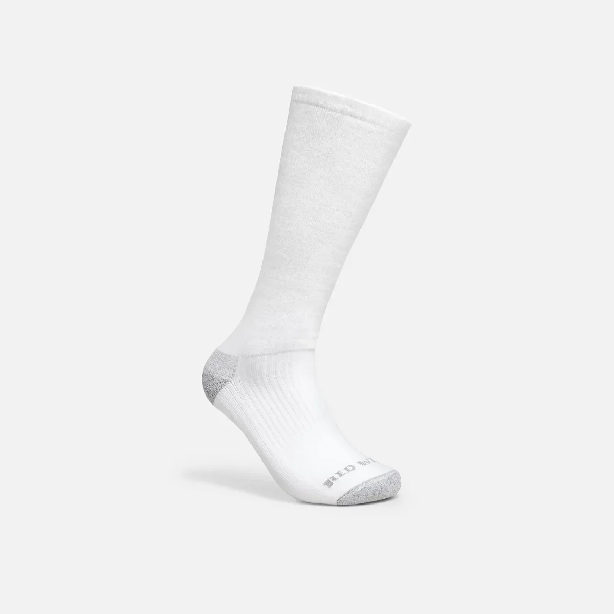 Alltags-Socken für die Arbeit, mittlere Stärke, wadenhoch, Unisex, Baumwollmischung, in Weiß
