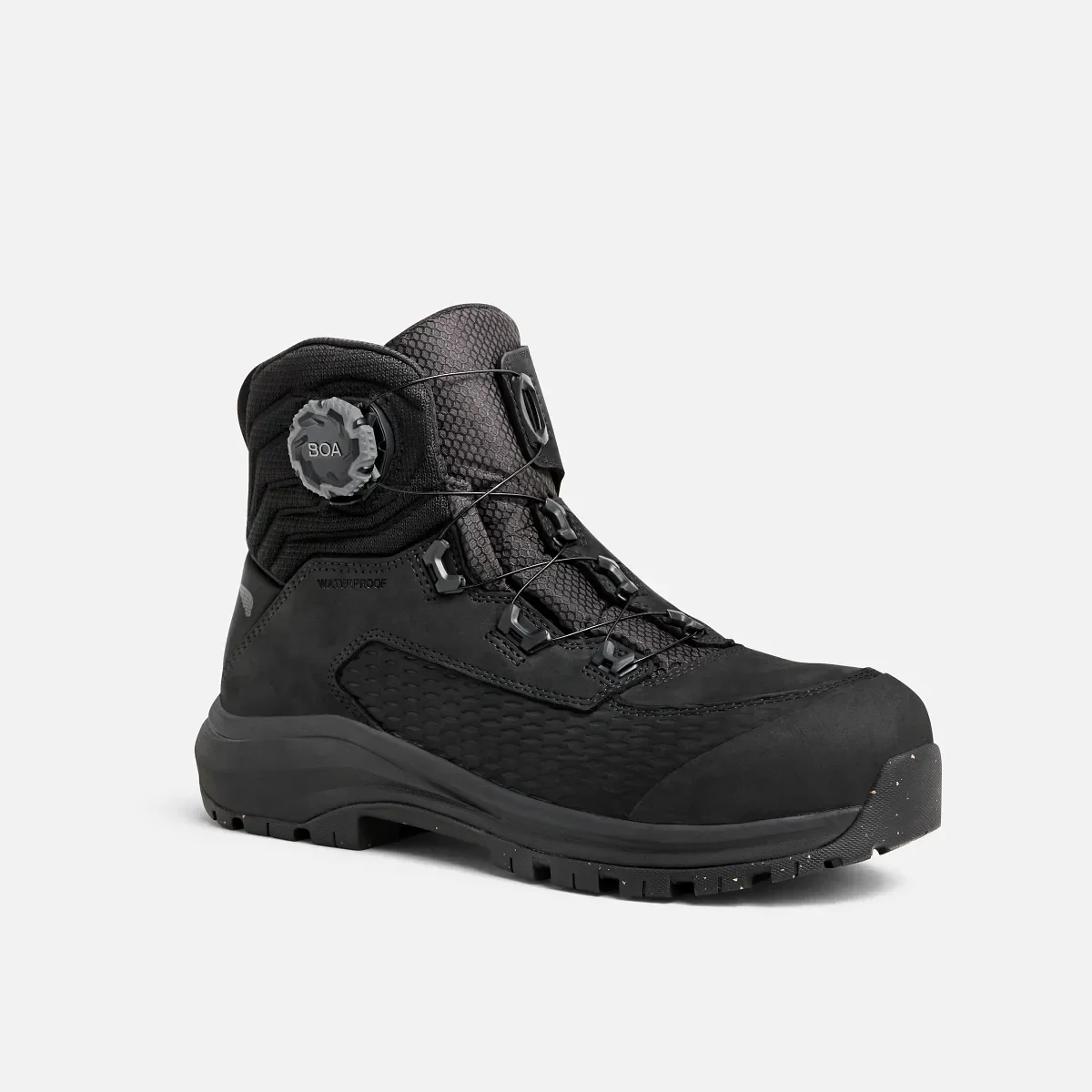 Apex Herren-Stiefel, 6 Zoll, wasserdicht, mit BOA®-Verschluss und Sicherheitsschuhen