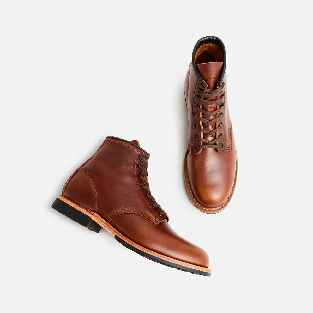Beckman Herren-6-Zoll-Stiefel aus Cigar-Excalibur-Leder