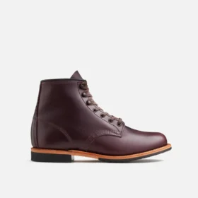 Beckman Herren-Stiefel (6 Zoll) aus „Black Cherry“-Excalibur-Leder