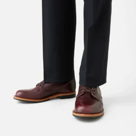 Beckman Herren-Stiefel (6 Zoll) aus „Black Cherry“-Excalibur-Leder