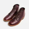 Beckman Herren-Stiefel (6 Zoll) aus „Black Cherry“-Excalibur-Leder