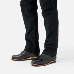 Beckman Herren-Stiefel (6 Zoll) aus schwarzem Excalibur-Leder