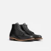 Beckman Herren-Stiefel (6 Zoll) aus schwarzem Excalibur-Leder