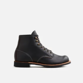 Blacksmith Herren-6-Zoll-Stiefel aus schwarzem Prairie-Leder