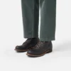 Blacksmith Herren-6-Zoll-Stiefel aus schwarzem Prairie-Leder