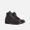 Blacksmith Herren-6-Zoll-Stiefel aus schwarzem Prairie-Leder