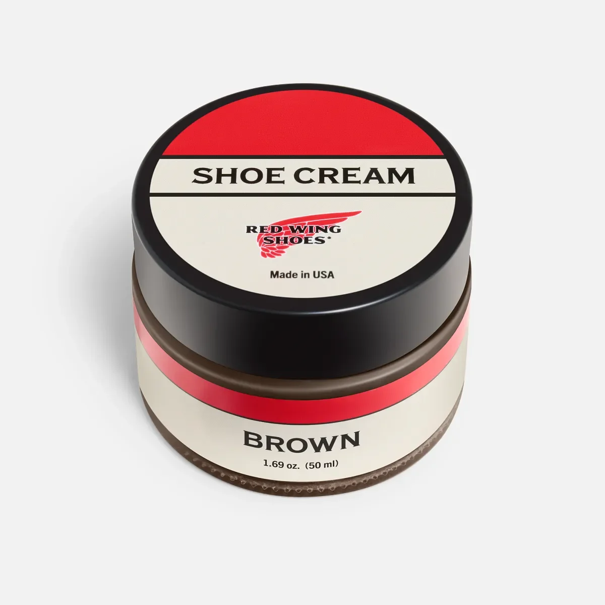Braune Schuhcreme – Lederpflegeprodukt – Pflege