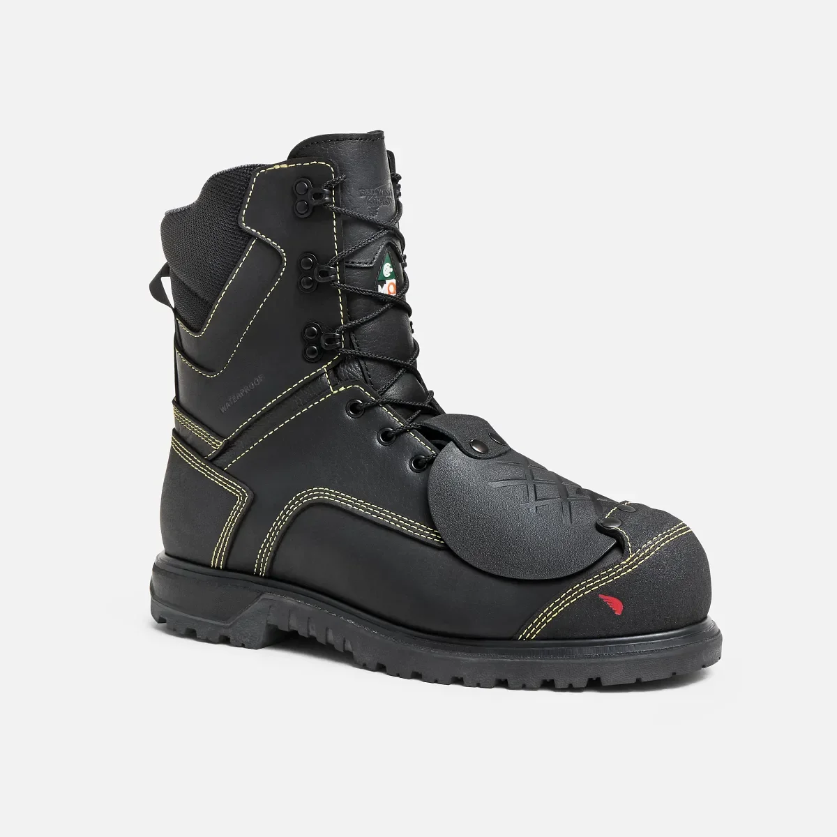 Brnr XP Herren-Sicherheitsstiefel, 8 Zoll, Wasserdicht, Metguard, CSA-zertifizierte Sicherheitsschuhe