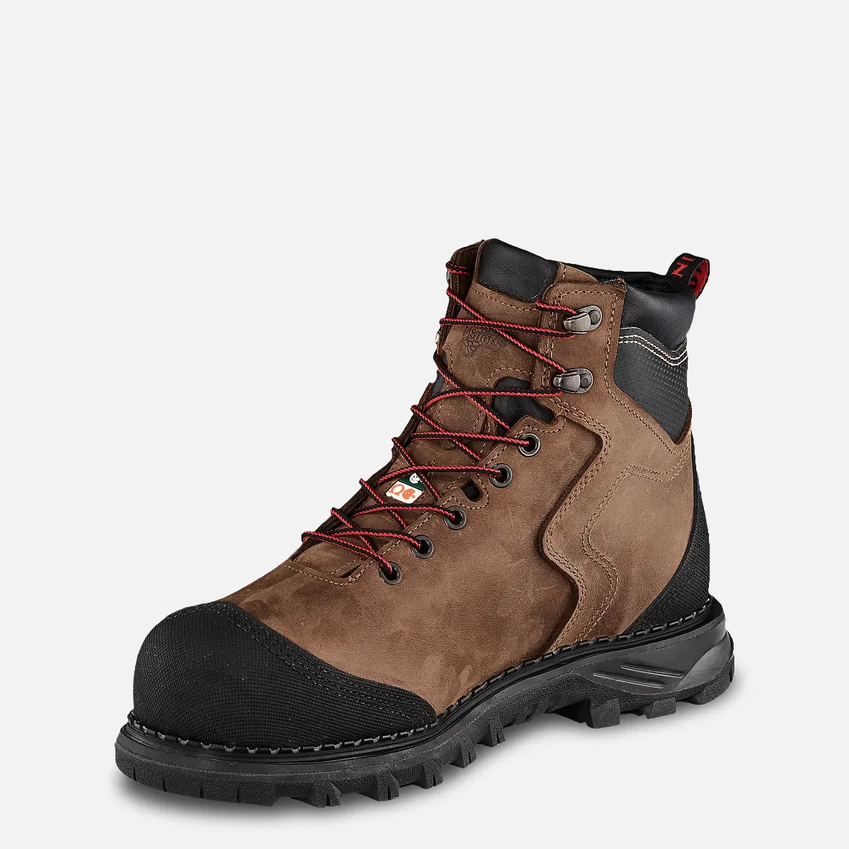 Burnside Herren-Stiefel, 6 Zoll, wasserdicht, mit CSA-geprüften Sicherheitsschuhen