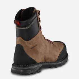Burnside Herren-Stiefel, 8 Zoll, Wasserdicht, mit CSA-geprüften Sicherheitsschuhen