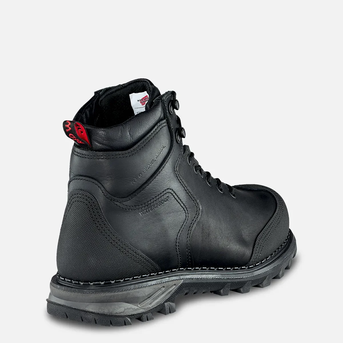 Burnside Herren-Stiefel mit 6-Zoll-Schaft, wasserdicht und mit Sicherheitsschuhen