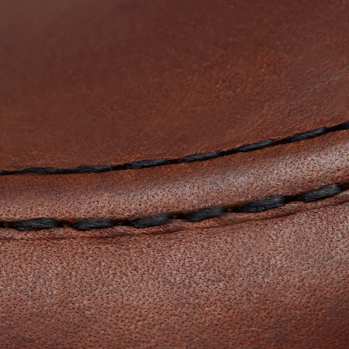 Clara Damenstiefel mit Absatz aus bernsteinfarbenem Harness-Leder