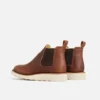 Classic Chelsea Damen-Kurzstiefel aus bernsteinfarbenem Harness-Leder