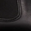 Classic Chelsea Damen-Kurzstiefel aus schwarzem Boundary-Leder