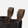 Classic Chelsea Herren-Stiefel (6 Zoll) aus schwarzem Harness-Leder