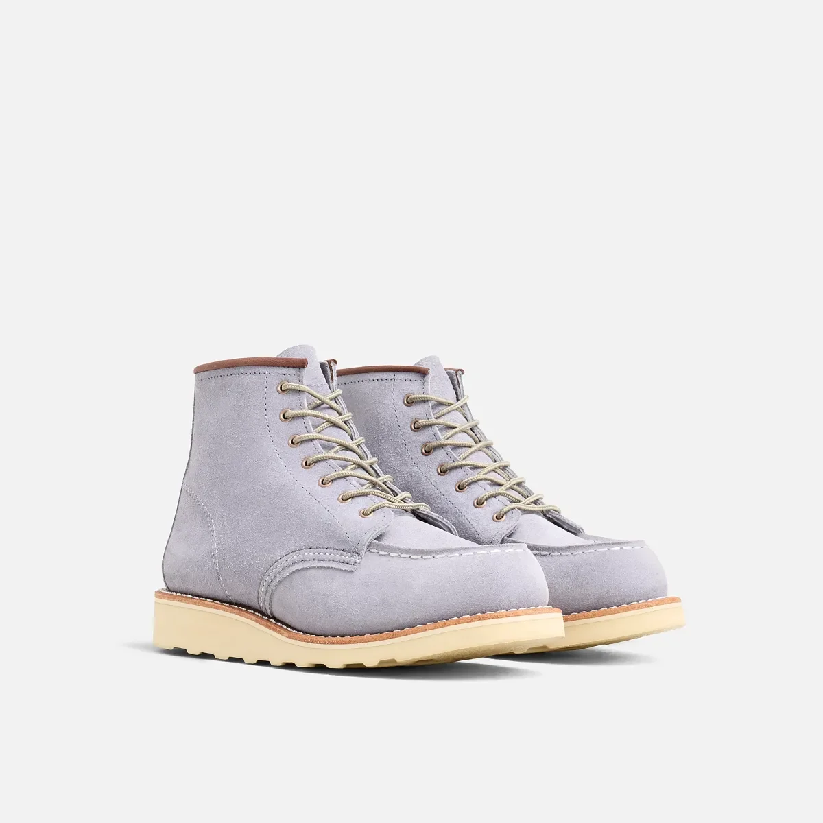 Classic Moc® Damen-Kurzstiefel aus Abilene-Leder in „Dusty Lavender“