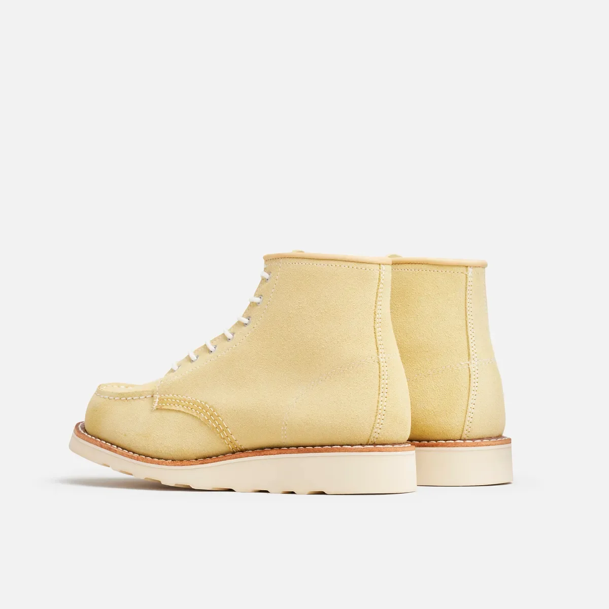 Classic Moc® Damen-Kurzstiefel aus butterfarbenem Abilene-Leder