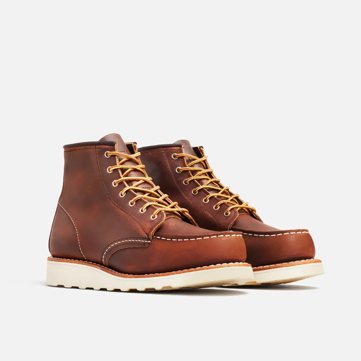 Classic Moc® Damen-Kurzstiefel aus „Copper Rough & Tough“-Leder
