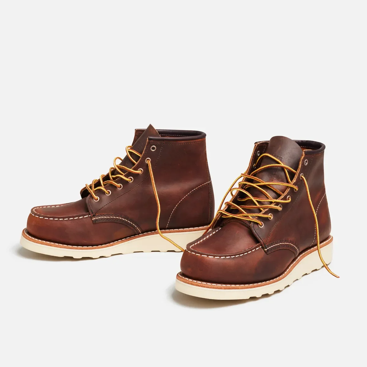 Classic Moc® Damen-Kurzstiefel aus „Copper Rough & Tough“-Leder