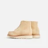 Classic Moc® Damen-Kurzstiefel aus cremefarbenem Abilene-Leder