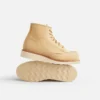 Classic Moc® Damen-Kurzstiefel aus cremefarbenem Abilene-Leder
