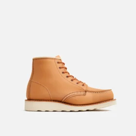 Classic Moc® Damen-Kurzstiefel aus hellbraunem Boundary-Leder