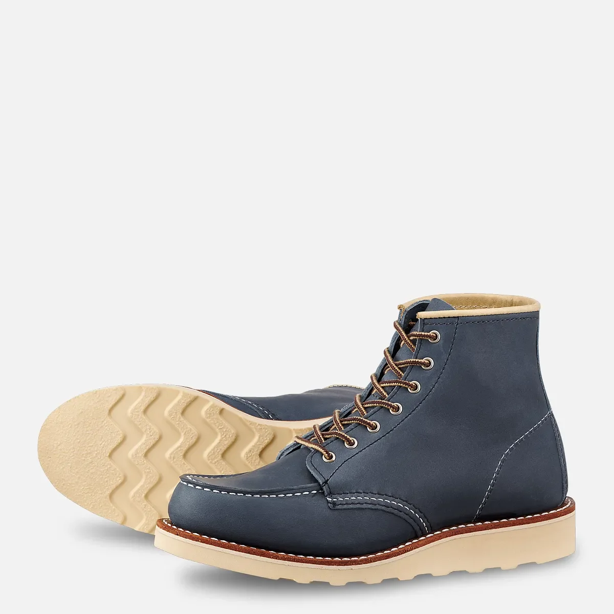 Classic Moc® Damen-Kurzstiefel aus Indigo-Legacy-Leder