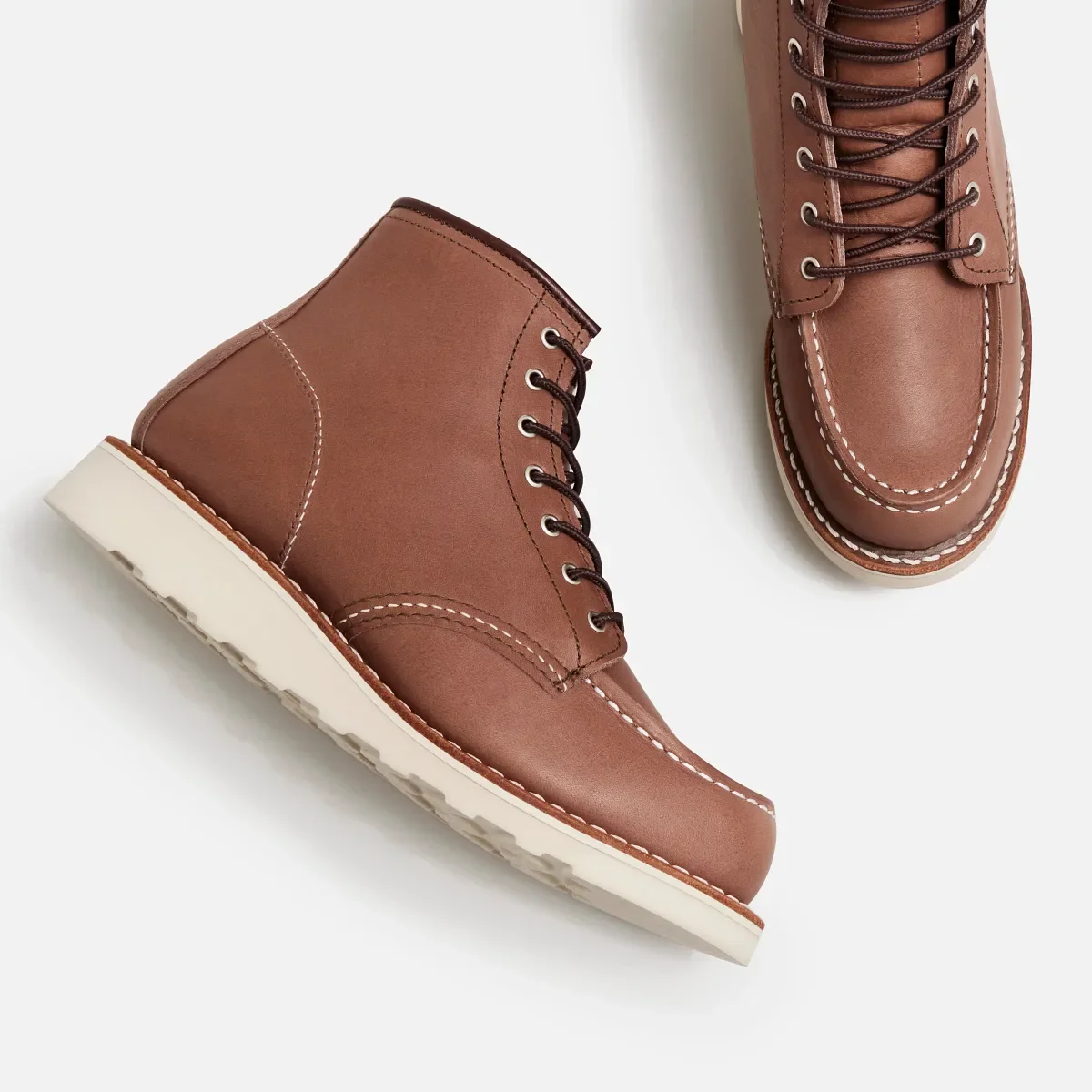Classic Moc® Damen-Kurzstiefel aus Mocha Oro-iginal-Leder