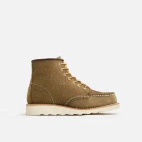 Classic Moc® Damen-Kurzstiefel aus olivfarbenem Mohave-Leder