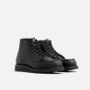 Classic Moc® Damen-Kurzstiefel aus schwarzem „Boundary“-Leder