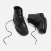 Classic Moc® Damen-Kurzstiefel aus schwarzem „Boundary“-Leder