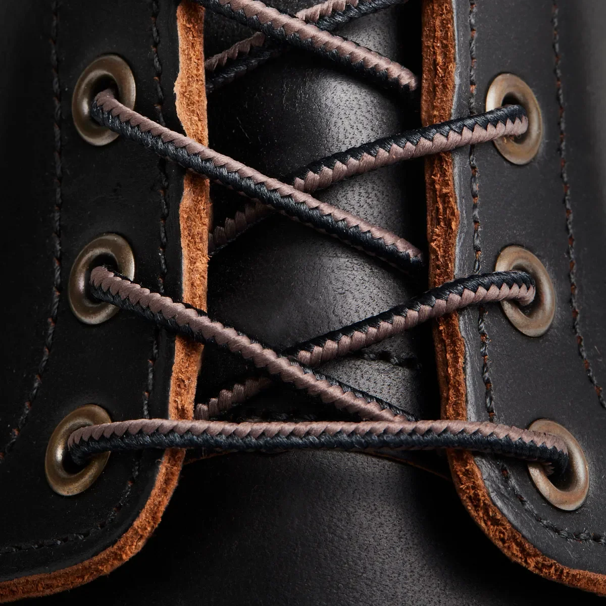 Classic Moc® Herren-Stiefel, 6 Zoll, aus schwarzem Prairie-Leder