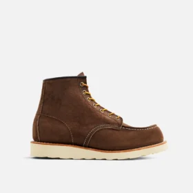 Classic Moc® Herrenstiefel „Classic Moc“ in 6 Zoll, aus schokoladenbraunem Muleskinner-Leder
