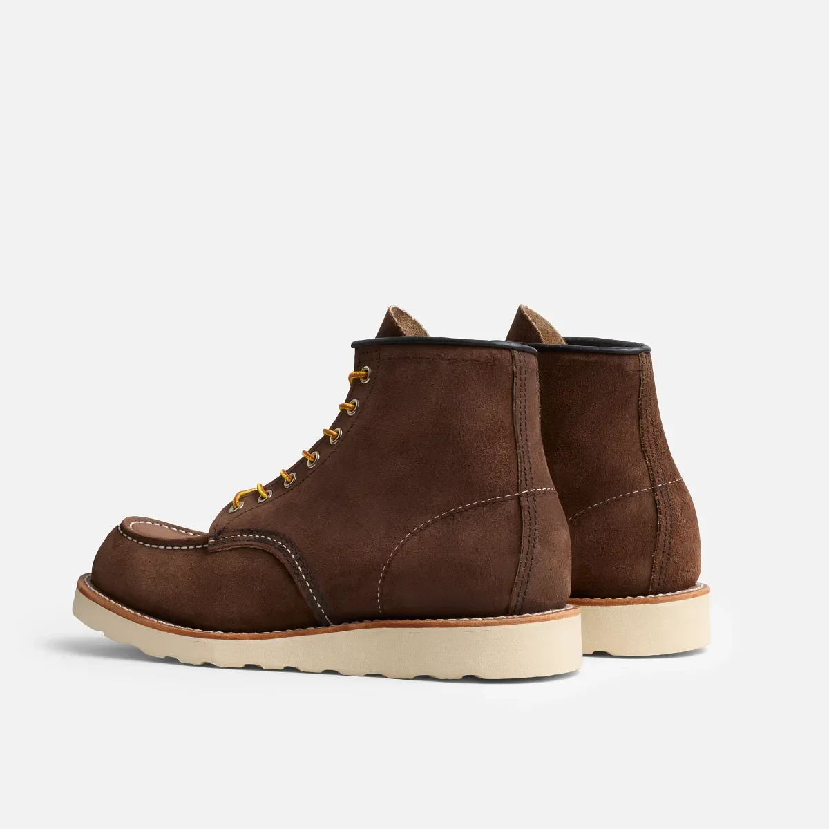 Classic Moc® Herrenstiefel „Classic Moc“ in 6 Zoll, aus schokoladenbraunem Muleskinner-Leder
