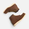 Classic Moc® Herrenstiefel „Classic Moc“ in 6 Zoll, aus schokoladenbraunem Muleskinner-Leder